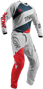 Thor S9 Pulse Sector Shear комплект, серо-красный