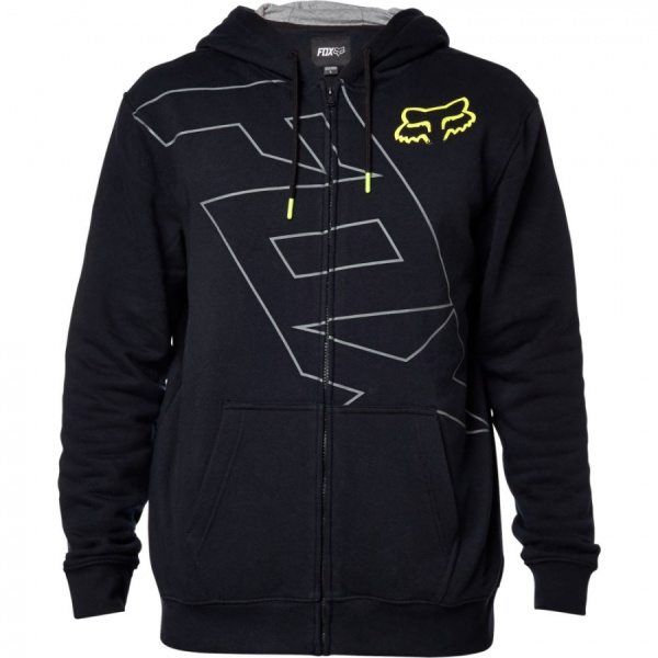 Fox Spyr Zip Fleece толстовка, черный