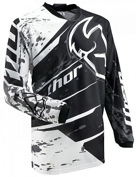 Thor Phase Splatter джерси подростковая, черно-белый