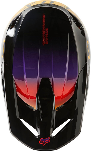 Fox Racing V1 Toxsyk Black шлем кроссовый