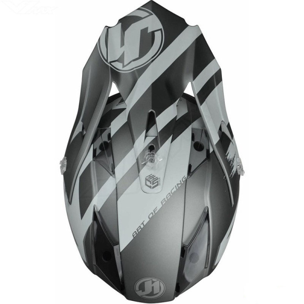 Just1 J32 PRO Kick шлем кроссовый, черно-серый