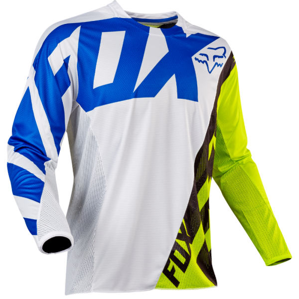 Fox Racing 360 Creo Youth 2017 джерси подростковая, бело-желтый Fox Racing 360 Creo Youth 2017 джерси подростковая, бело-желтый
