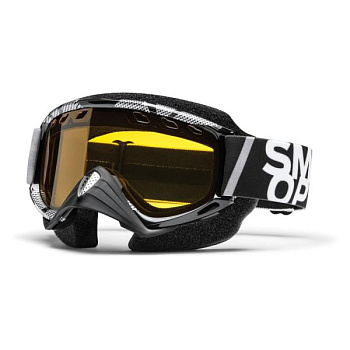 Smith Snow Fuel V.1 Max Black-Silver Static Yellow очки снегоходные, черно-серебристый, двойная вентилируемая линза