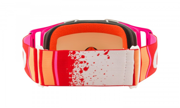 Oakley Front Line Pinned Race Orange Red/Prizm MX Torch Iridium мотоочки (OO7087-19)