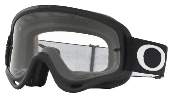Oakley O-Frame Solid мотоочки, черный матовый, прозрачная линза (OO7029-52)