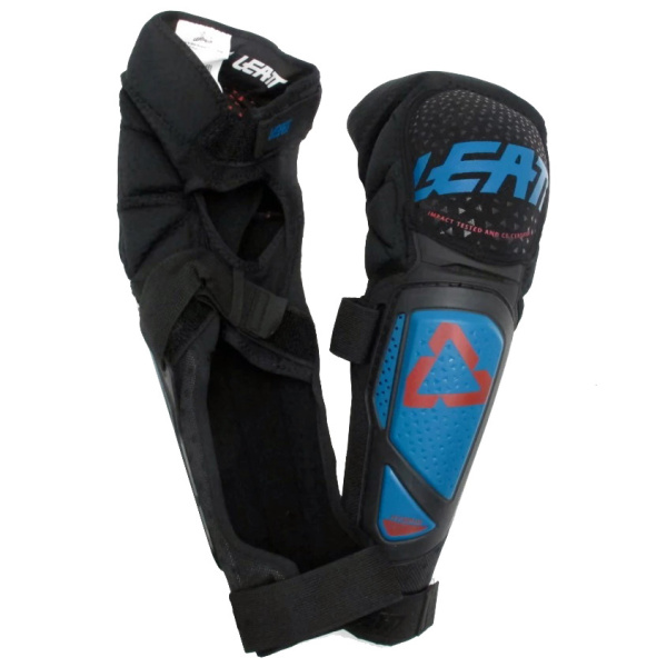 Leatt 3DF Hybrid Ext наколенники, сине-черный Leatt 3DF Hybrid Ext наколенники, сине-черный