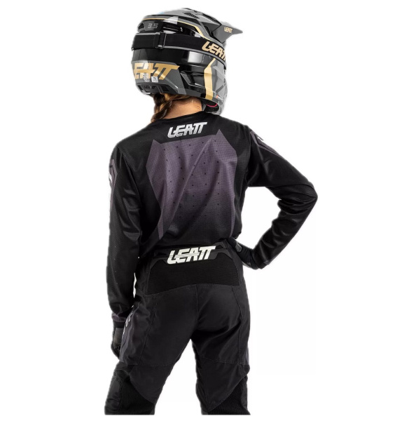 Leatt 3.5 Ride Kit Junior 2025 Black комплект подростковый, мотоштаны + джерси Leatt 3.5 Ride Kit Junior 2025 Black комплект подростковый, мотоштаны + джерси