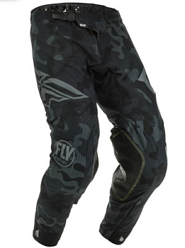 Fly Racing Evolution DST 2020 мотоштаны, черно-серый