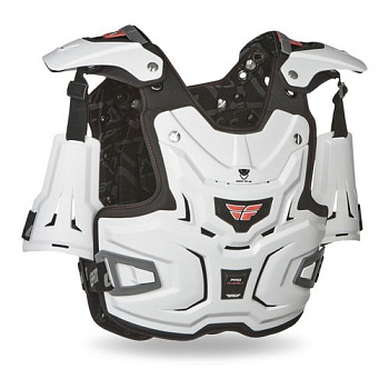 Fly Racing Pro Chest Protector Adventure панцирь, белый Fly Racing Pro Chest Protector Adventure панцирь, белый