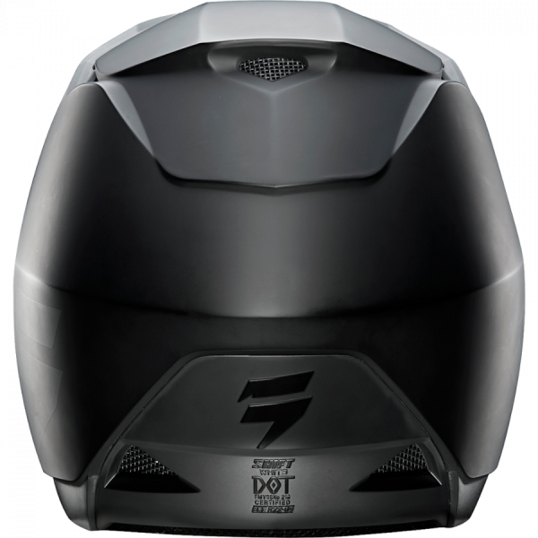 Shift White Youth Matte Black шлем подростковый