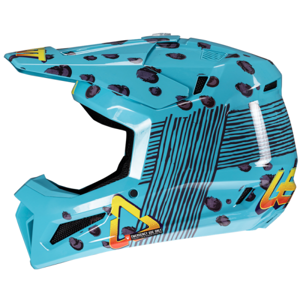 Leatt Kit Moto 3.5 Jr V25 Cheetah шлем подростковый + Vizion 2.5s мотоочки Leatt Kit Moto 3.5 Jr V25 Cheetah шлем подростковый + Vizion 2.5s мотоочки