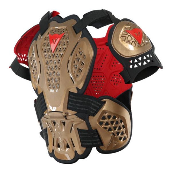 Dainese MX2 Roost панцирь с плечами, черно-золотой Dainese MX2 Roost панцирь с плечами, черно-золотой