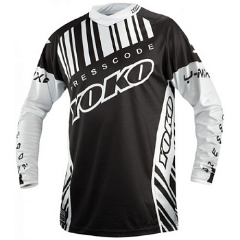 YOKO Y-MX2 Youth джерси подростковая, черно-белый