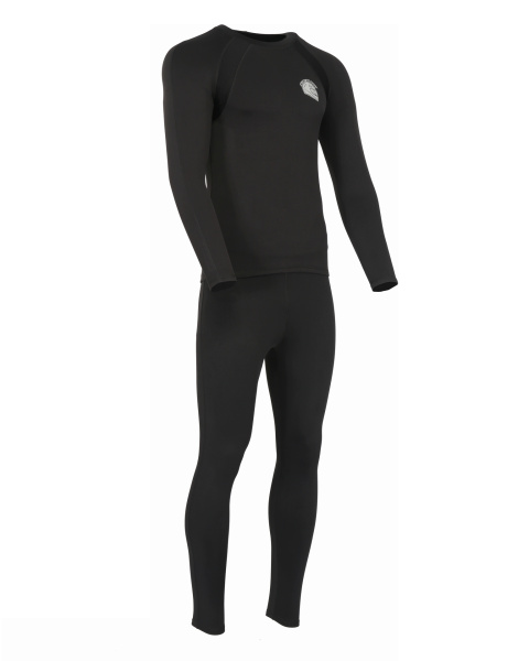 Hyperlook Flame Skin термобелье зимнее, кальсоны, черный