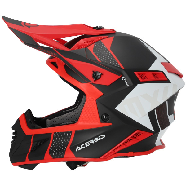 Acerbis X-Track 22-06 Black/Red шлем внедорожный