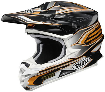 Shoei VFX-W Malice TC-8 шлем кроссовый, оранжевый