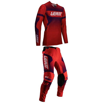 Leatt Moto 5.5 I.K.S / UltraWeld 2025 SunBurn комплект