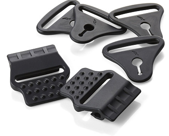 POD KX 2.0 Strap Clip & Loop Set комплект застежек для наколенников POD KX 2.0 Strap Clip & Loop Set комплект застежек для наколенников