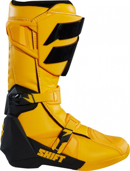 Shift White Label 2018 мотоботы, желто-черный