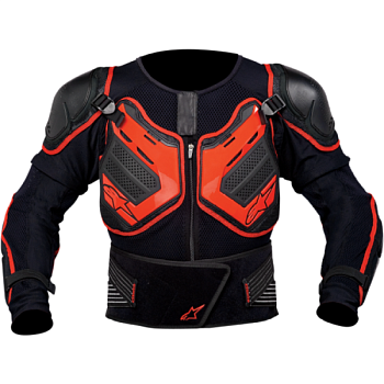 Alpinestars Bionic моточерепаха, черно-красный