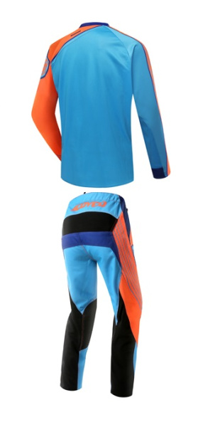 Scoyco Р048/T205 комплект кросс, сине-оранжевый