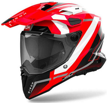 Airoh Commander 2 Mavick Red шлем эндуро, красный