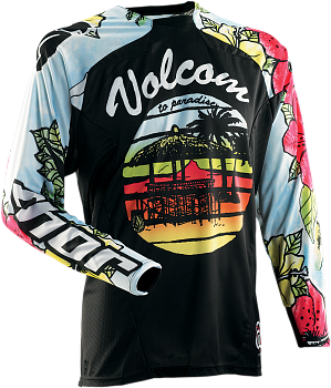 Thor Core Volcom Aloha джерси, сине-черно-зеленый