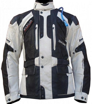 First M214 Мотокуртка эндуро, бело-черный