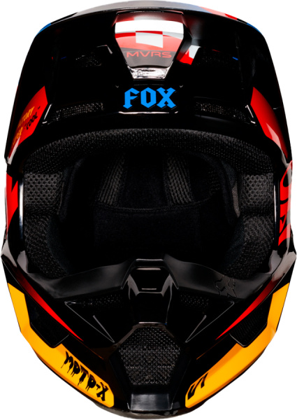 Fox Racing V1 Czar 2019 Youth шлем подростковый, черно-желтый