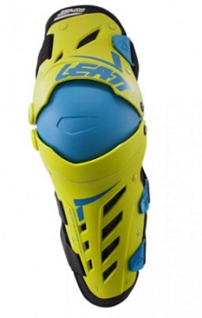 Leatt Dual Axis шарнирные наколенники, салатово-синий