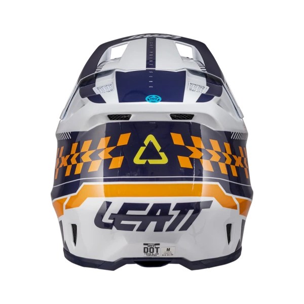Leatt Kit Moto 8.5 V26 Orange шлем кроссовый + Velocity 5.5 мотоочки