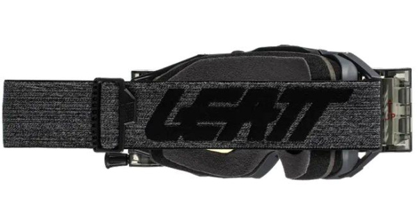 Leatt Velocity 6.5 Roll-Off Graphene / Yellow 70% мотоочки, двойная линза