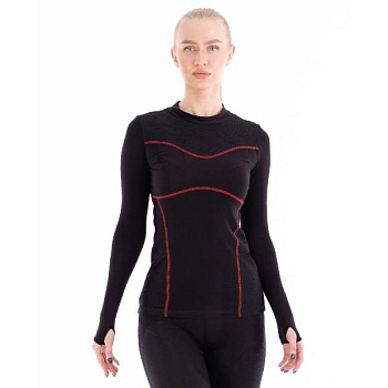 Hyperlook Crystal Air термобелье охлаждающее женское, джемпер, черный