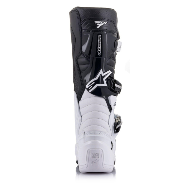 Alpinestars Tech 7 мотоботы кроссовые, черно-белый Alpinestars Tech 7 мотоботы кроссовые, черно-белый