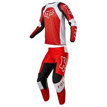 Fox Racing 180 Lux Flow Red комплект