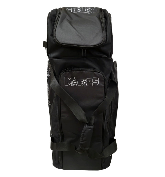 *Moto85 MX Roller Gear Bag Black/White Logo сумка на колесах