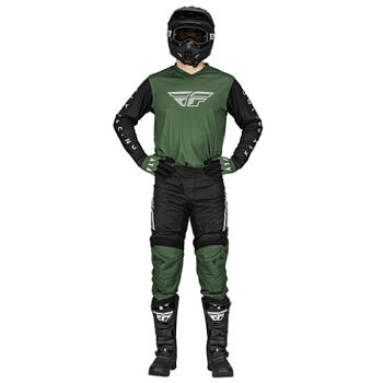 Fly Racing F-16 2023 Green/Black комплект Fly Racing F-16 2023 Green/Black комплект