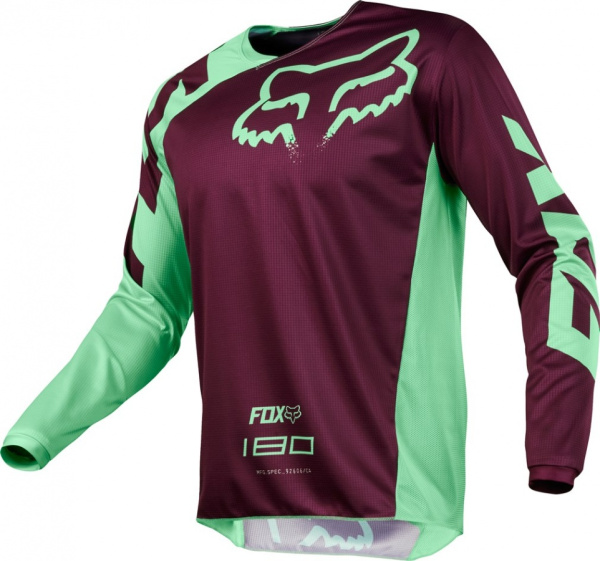 Fox Racing 180 Race 2018 джерси, пурпурно-зеленый