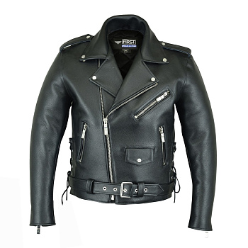 First M771 2BM Косуха мужская, кожа 2мм, черный First M771 2BM Косуха мужская, кожа 2мм, черный