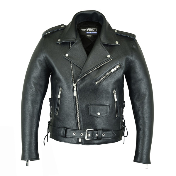 First M771 2BM Косуха мужская, кожа 2мм, черный