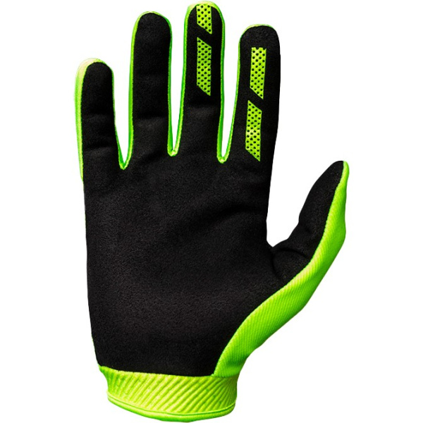 Seven Annex 7 Dot Youth Flo Yellow мотоперчатки детские