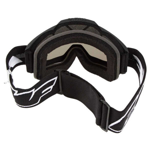FMF Powerbomb Rocket Black мотоочки, зеркальная серая линза