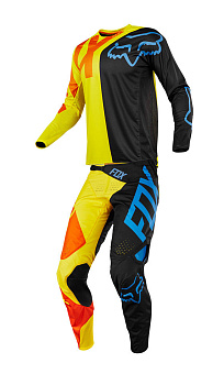 Fox Racing 360 Preme 2018 комплект подростковый, черно-желтый Fox Racing 360 Preme 2018 комплект подростковый, черно-желтый