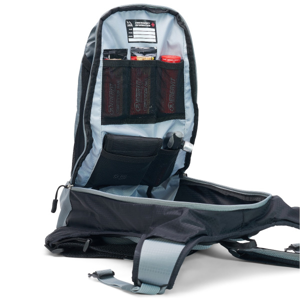 USWE Patriot 15L MTB Protector Pack, Grey/Black рюкзак с защитой спины