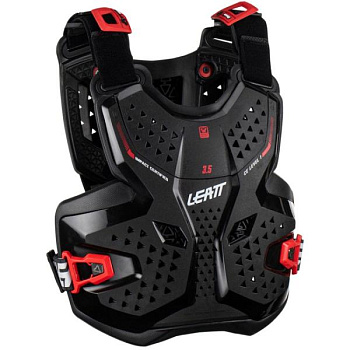 Leatt Chest Protector 3.5 Junior Black/Red панцирь без плеч подростковый Leatt Chest Protector 3.5 Junior Black/Red панцирь без плеч подростковый