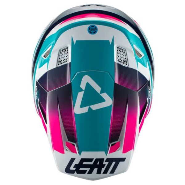 Leatt Kit Moto 7.5 V21 Pink шлем кроссовый + Velocity 4.5 мотоочки