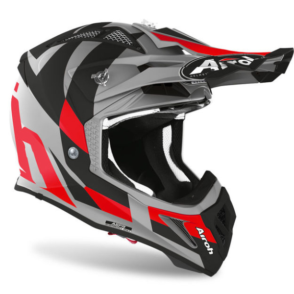 Airoh Aviator Ace Trick Red Matt шлем внедорожный