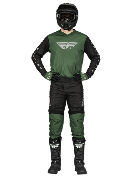 Fly Racing F-16 2023 Green/Black мотоштаны Fly Racing F-16 2023 Green/Black мотоштаны