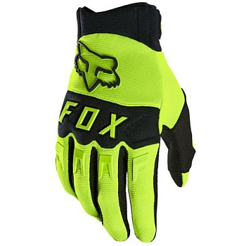 Fox Dirtpaw Flow Yellow мотоперчатки