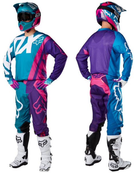 Fox Racing 360 Creo Youth 2017 джерси подростковая, фиолетово-голубой Fox Racing 360 Creo Youth 2017 джерси подростковая, фиолетово-голубой